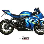 Silencieux MIVV GP-Pro Steel Black/casquette inox Suzuki GSXR1000