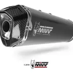 Silencieux MIVV Delta Race Steel Black/casquette carbone Kawasaki Z900