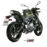 Ligne complète MIVV Delta Race inox silencieux inox/casquette carbone Kawasaki Z650