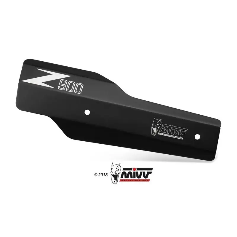 Pare-chaleur MIVV inox noir Kawasaki Z900