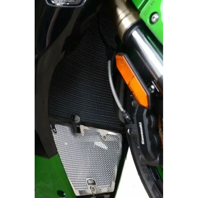 Protection de radiateur R&G RACING noir Kawasaki H2 SX