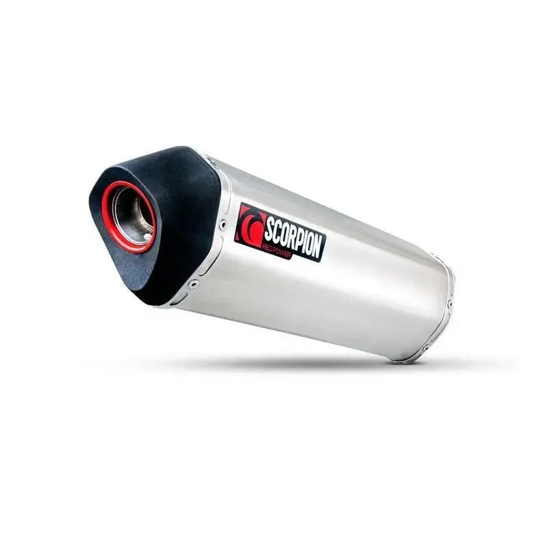 Silencieux de rechange Scorpion Serket inox 400mm Triumph Tiger 1050