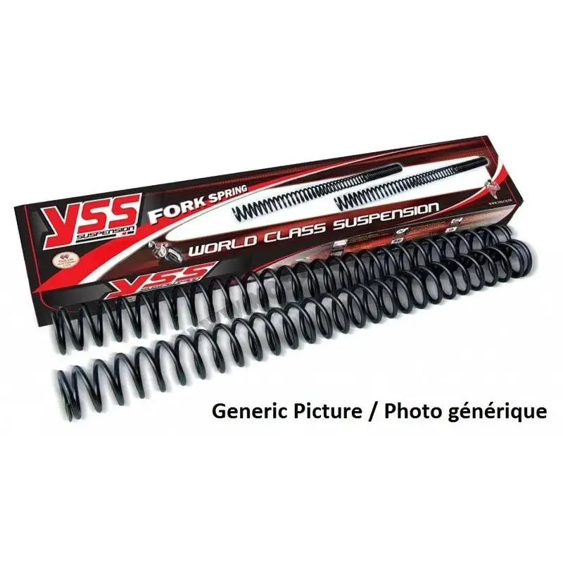 Ressorts de fourche YSS Showa 49mm HP pour pilotes 65-75kg Honda CRF450R