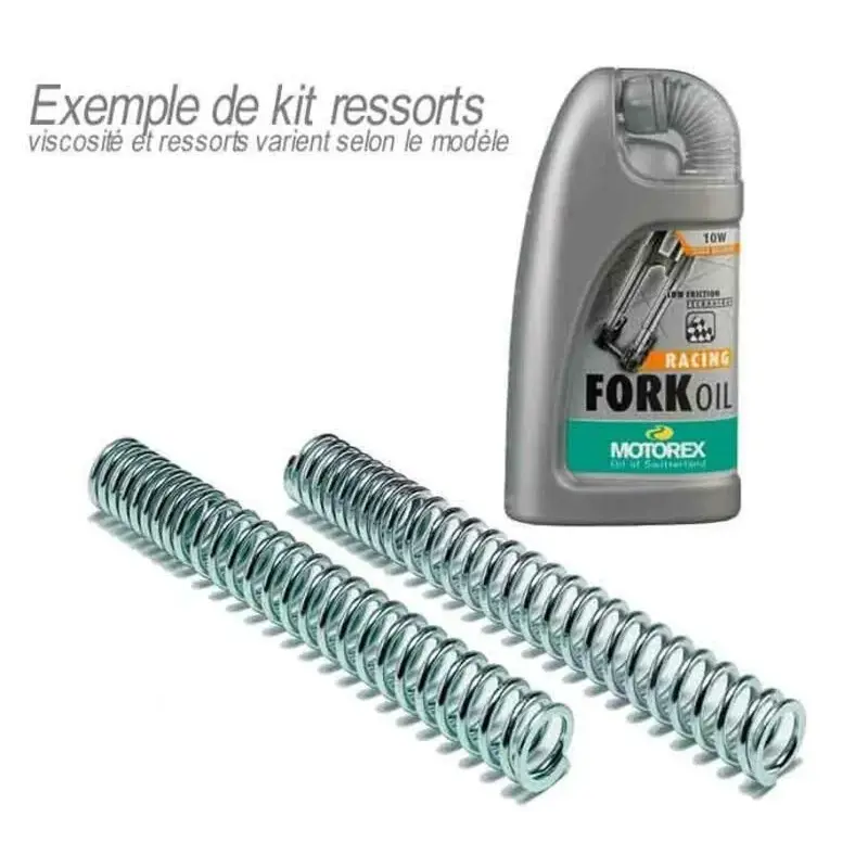 Kit ressort de fourche BITUBO tarage 0,9 avec huile de fourche MOTOREX Honda CBR900RR 929cc
