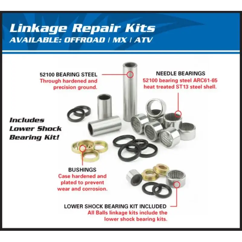 Kit réparation de biellettes ALL BALLS Beta RR