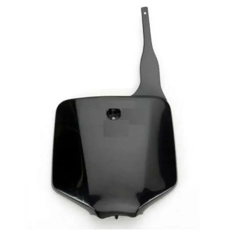 Plaque numéro frontale UFO noir Kawasaki KX85