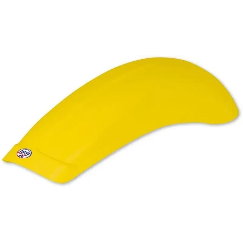 Garde-boue arrière UFO universel large jaune