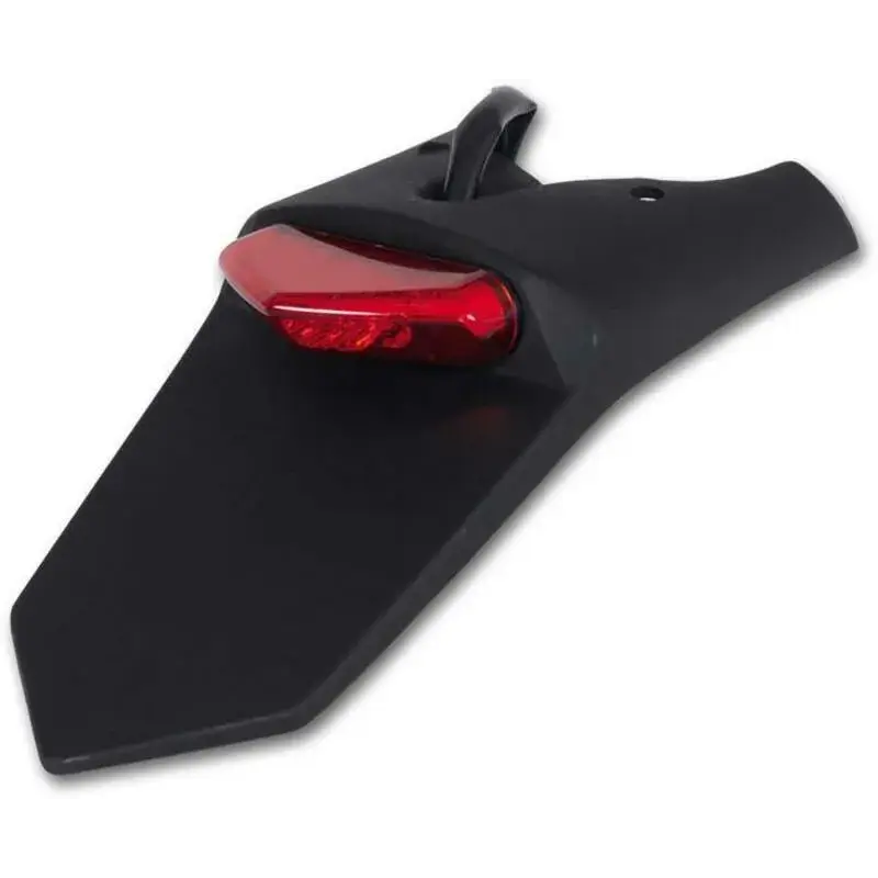 Support de plaque UFO noir feu LED