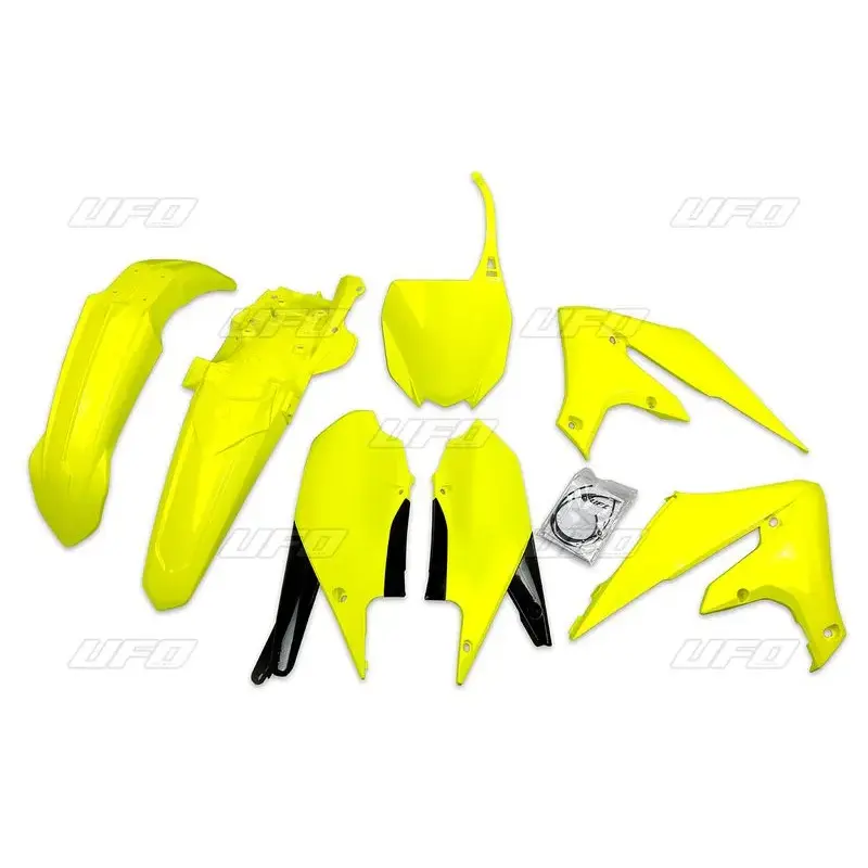 Kit plastique UFO jaune fluo Yamaha YZ450F