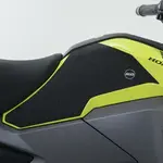 Kit grip de réservoir R&amp;G RACING 2 pièces noir Honda MSX125