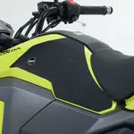 Kit grip de réservoir R&amp;G RACING 2 pièces noir Honda MSX125