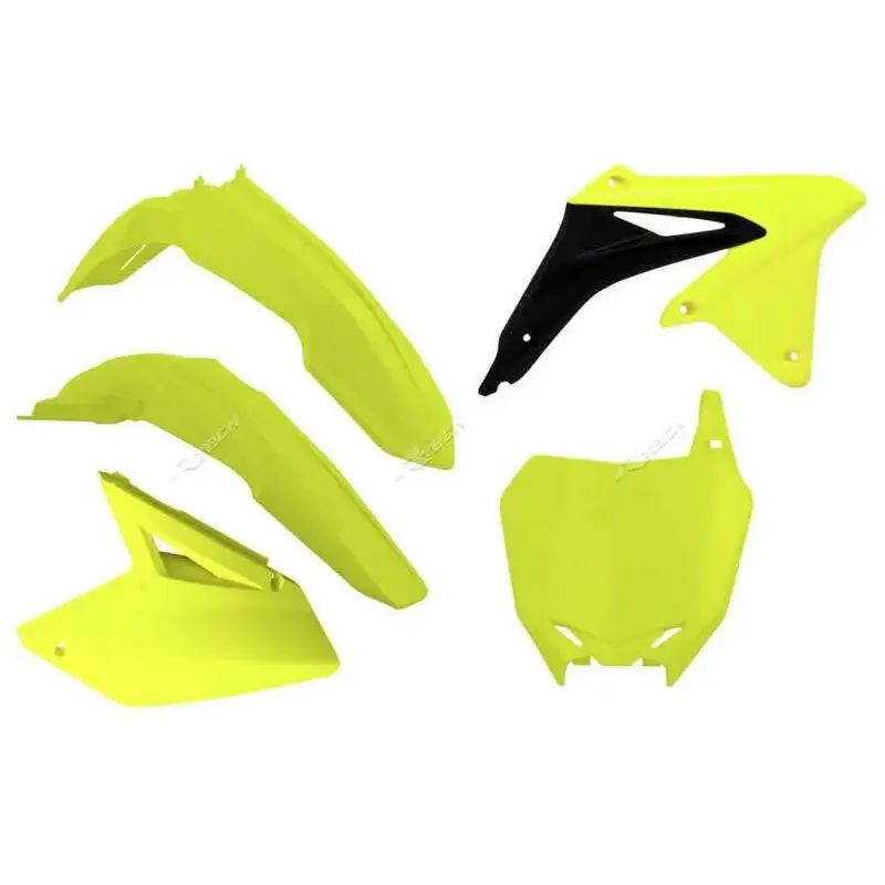 Kit plastique RACETECH jaune fluo Suzuki RM-Z450