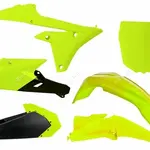 Kit plastique RACETECH jaune fluo/noir Yamaha YZ250F/450F