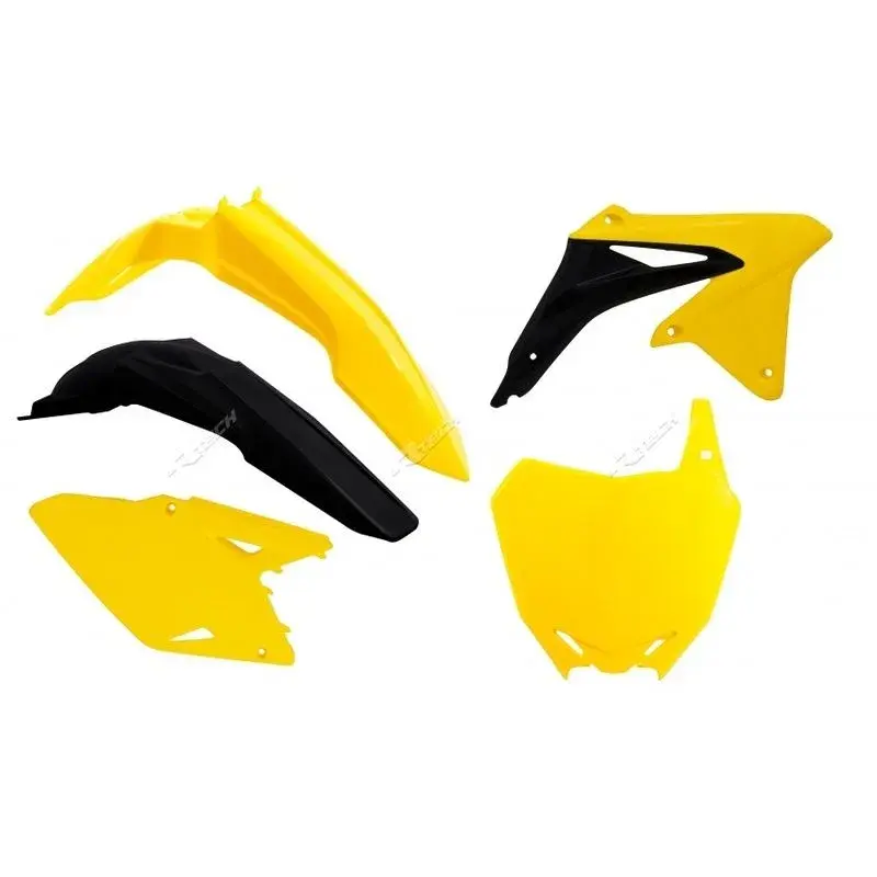 Kit plastique RACETECH couleur origine (14-16) jaune/noir Suzuki RM-Z450