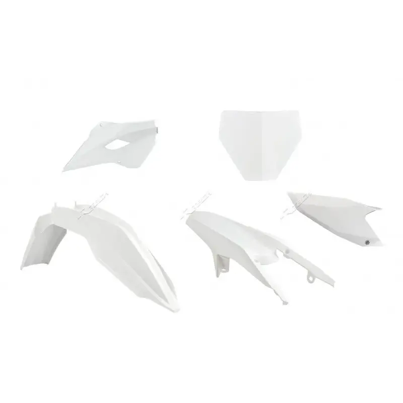 Kit plastique RACETECH couleur origine blanc Husqvarna TC85