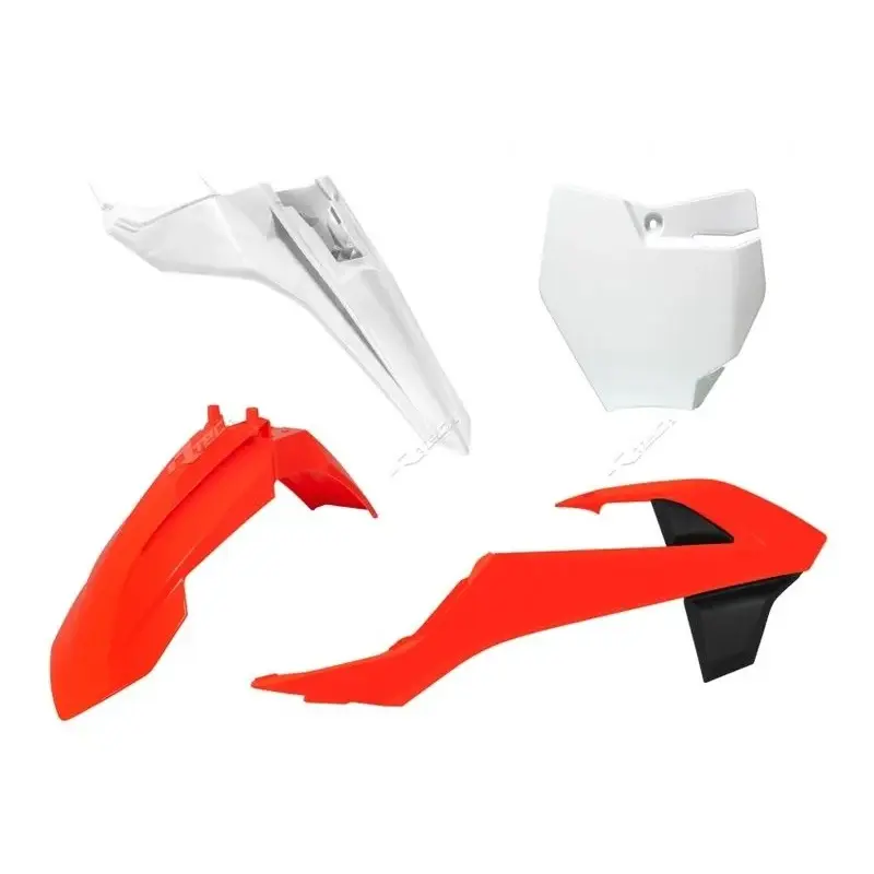 Kit plastique RACETECH couleur origine (2016) orange/blanc KTM SX65