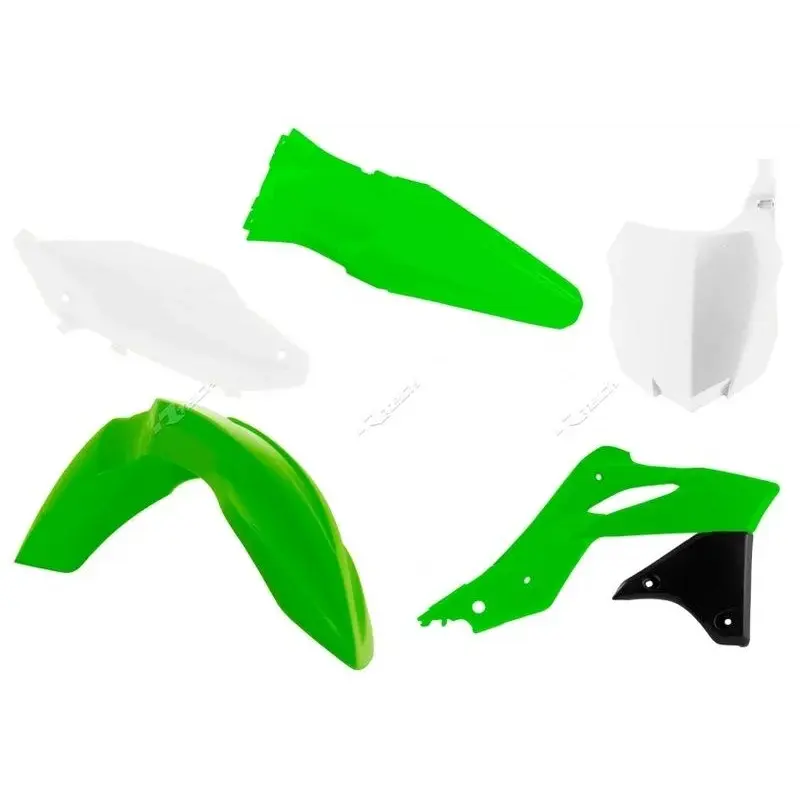 Kit plastique RACETECH couleur origine (2016) vert/blanc/noir Kawasaki KX250F