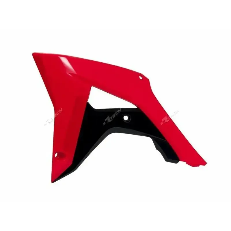 Ouïes de radiateur RACETECH couleur origine (2017) rouge/noir Honda CRF450R