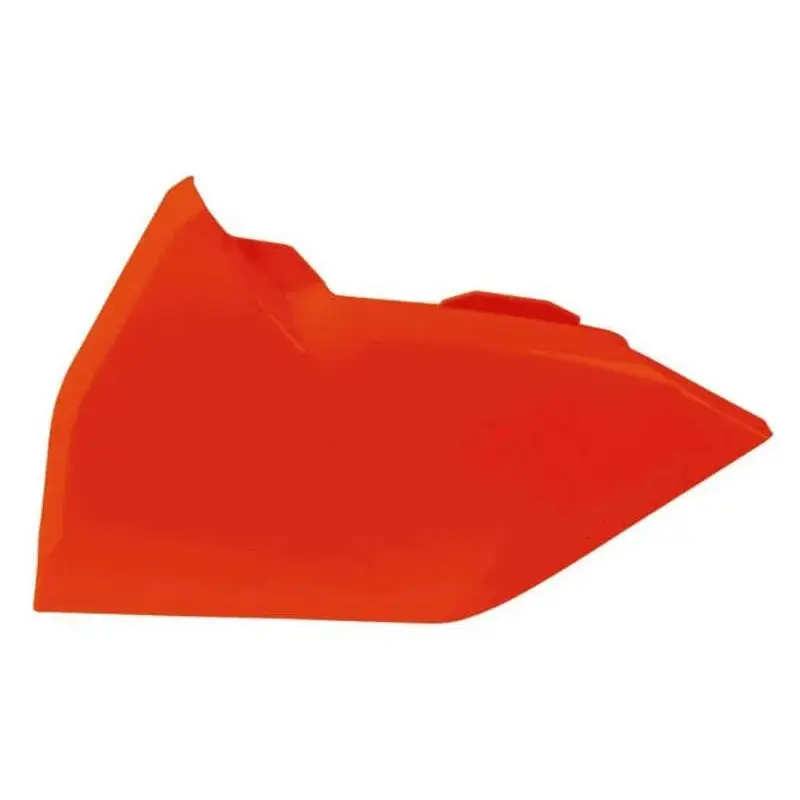 Cache boîte à air gauche RACETECH gauche orange fluo KTM
