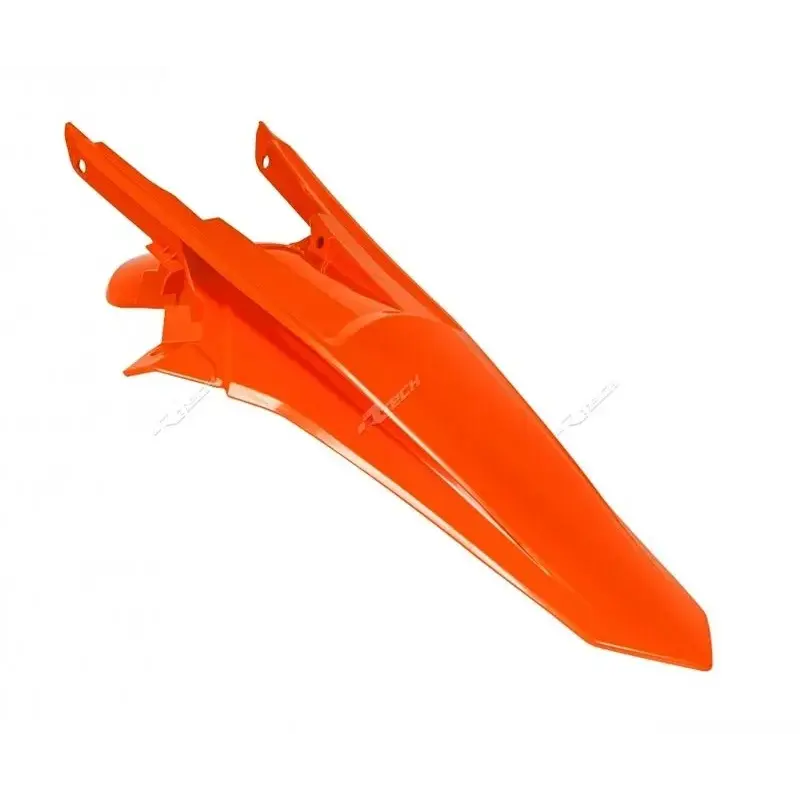 Garde-boue arrière RACETECH orange fluo KTM