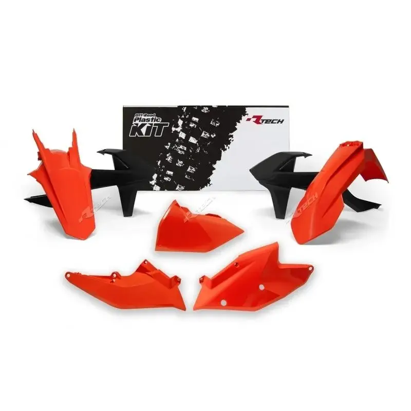 Kit plastique RACETECH couleur origine (2018) rouge/blanc/noir KTM