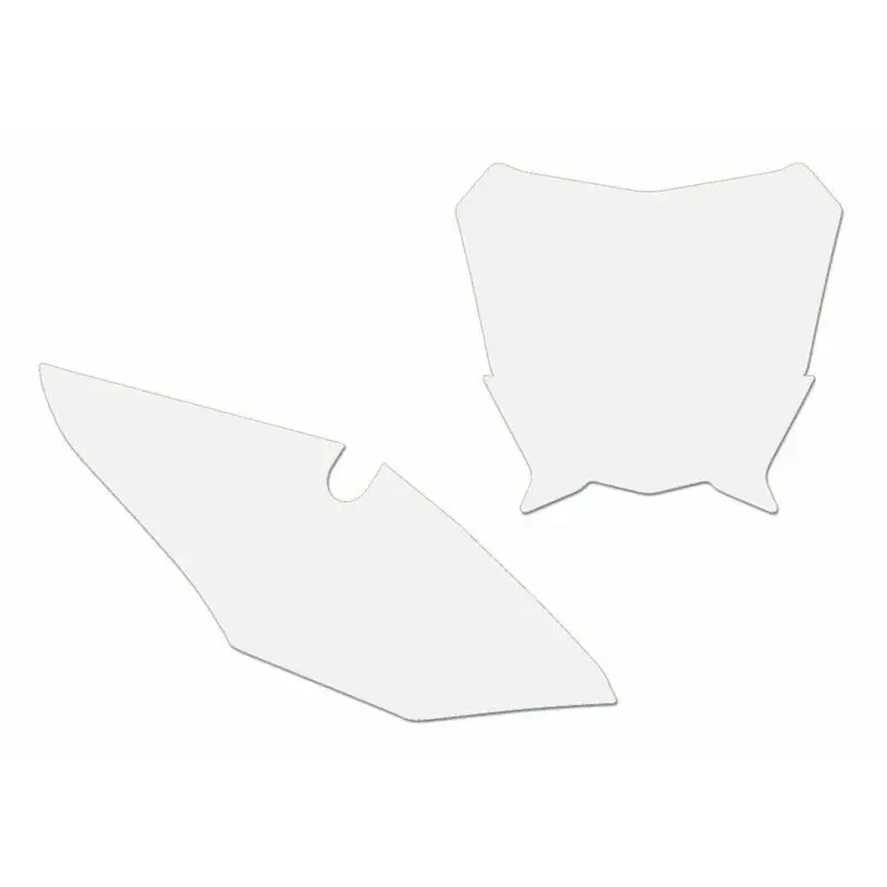 Fonds de plaque BLACKBIRD blanc Honda CRF450R