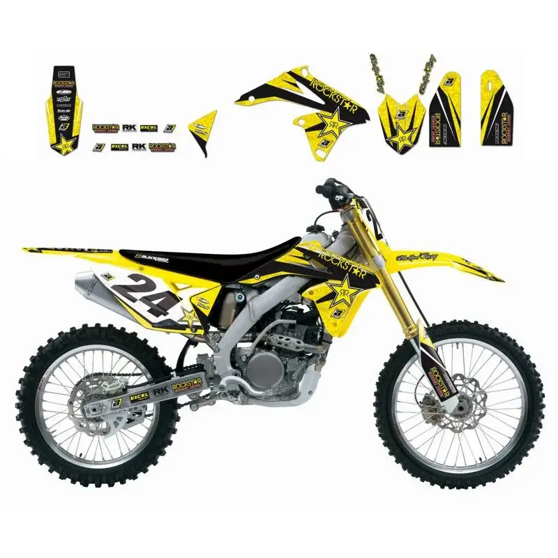 Kit déco BLACKBIRD Rockstar Energy Suzuki RM125/250