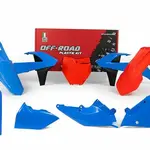 Kit plastique RACETECH Vintage bleu/orange édition limitée KTM