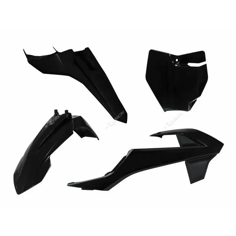 Kit plastique RACETECH noir KTM SX65