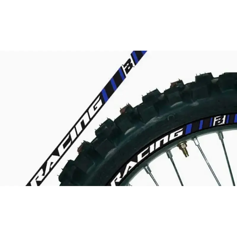 Déco de jante Blackbird bleue universelle