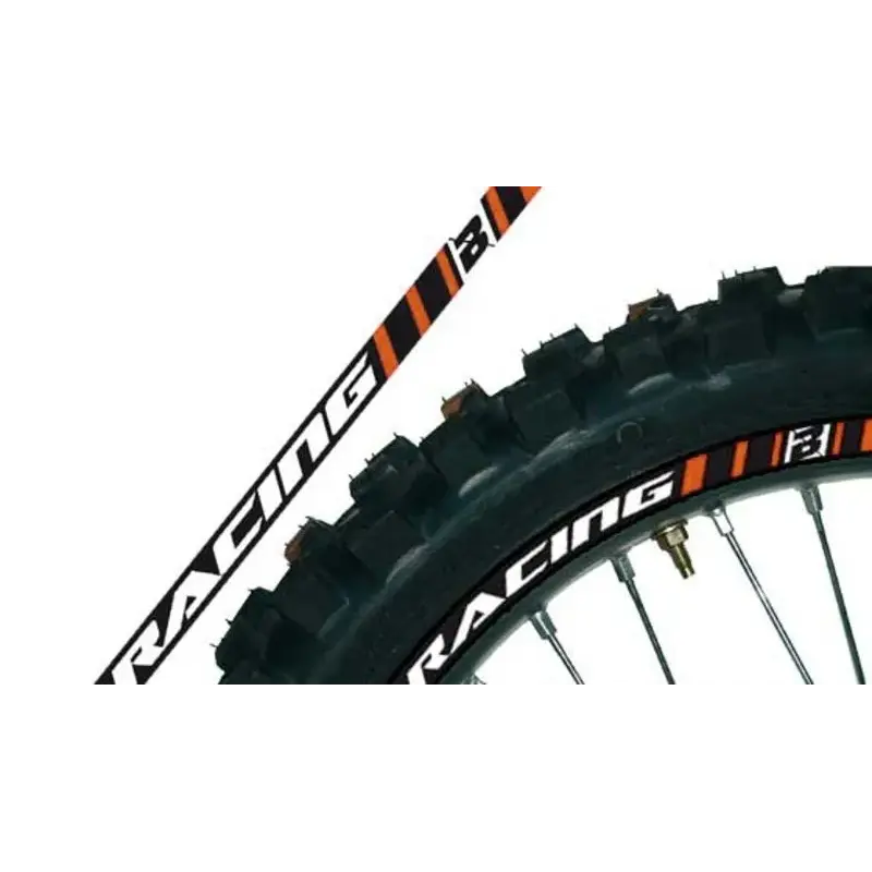 Déco de jante Blackbird orange universelle