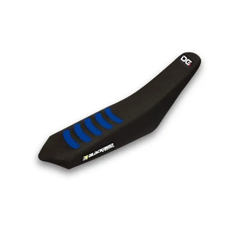 Housse de selle BLACKBIRD Double Grip 3 noir/bleu Sherco SE/SEF/SE-R/SEF-R