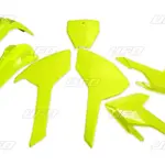 Garde-boue avant UFO jaune fluo Honda CRF450R/RX