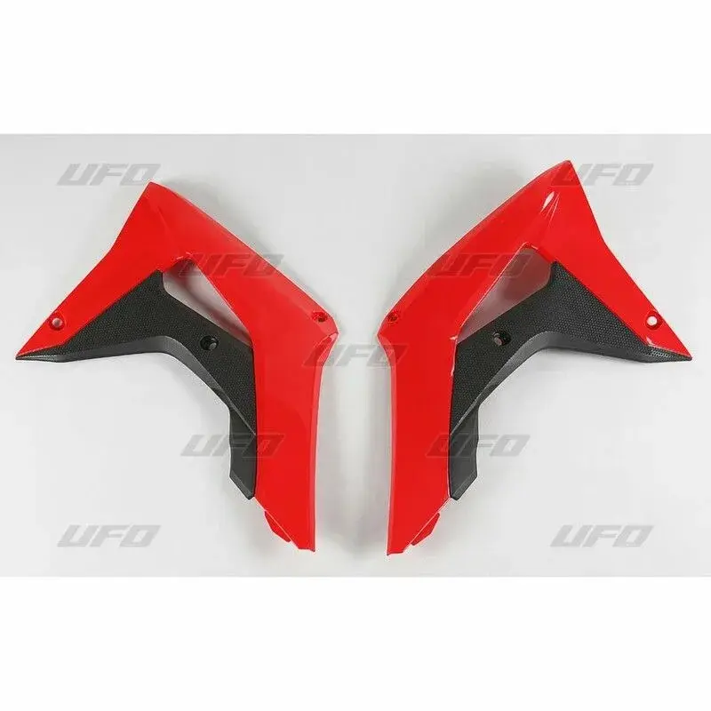 Ouïes de radiateur UFO couleur origine 2017 rouge/noir Honda CRF450R