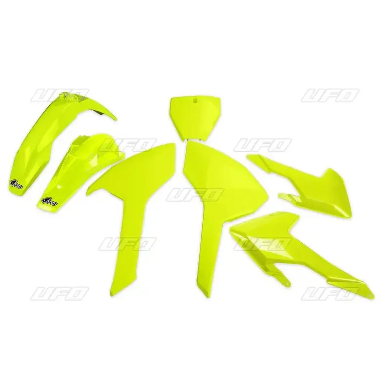 Caches boîte à air UFO jaune fluo Honda CRF450R/RX