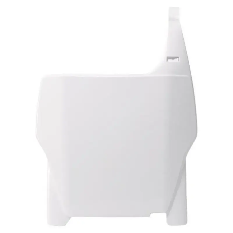 Plaque numéro frontale RACETECH blanc Honda