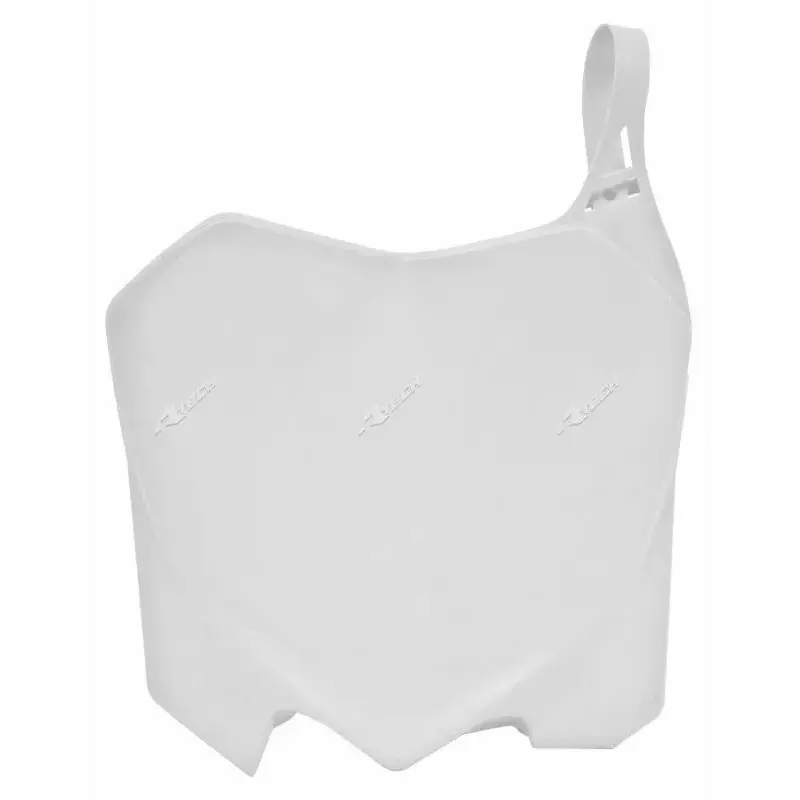 Plaque numéro frontale RACETECH blanc Honda CRF250R/450R