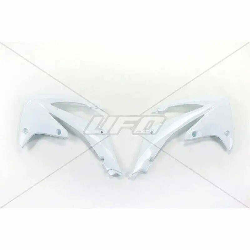 Ouïes de radiateur UFO blanc Honda CRF250R/450R