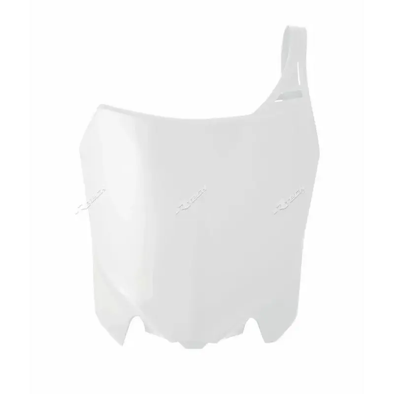 Plaque numéro frontale RACETECH blanc Honda CRF250R/450R