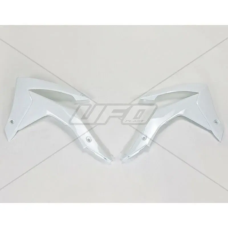 Ouïes de radiateur UFO blanc Honda CRF250R/450R