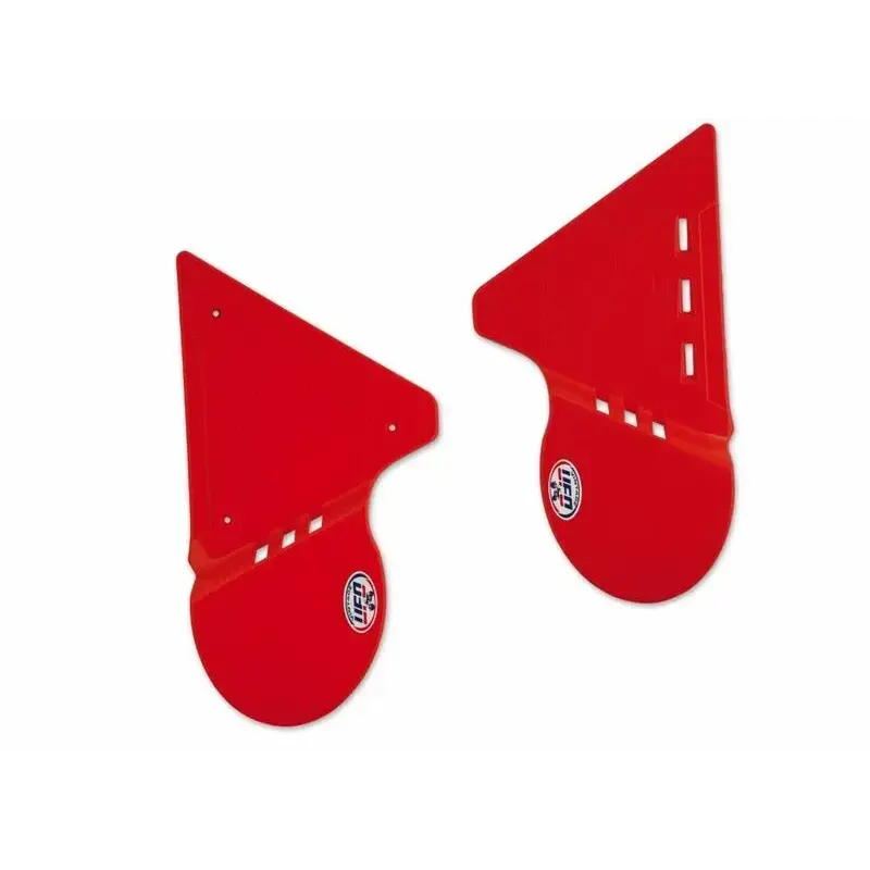 Plaques latérales UFO rouge Fantic 50/75
