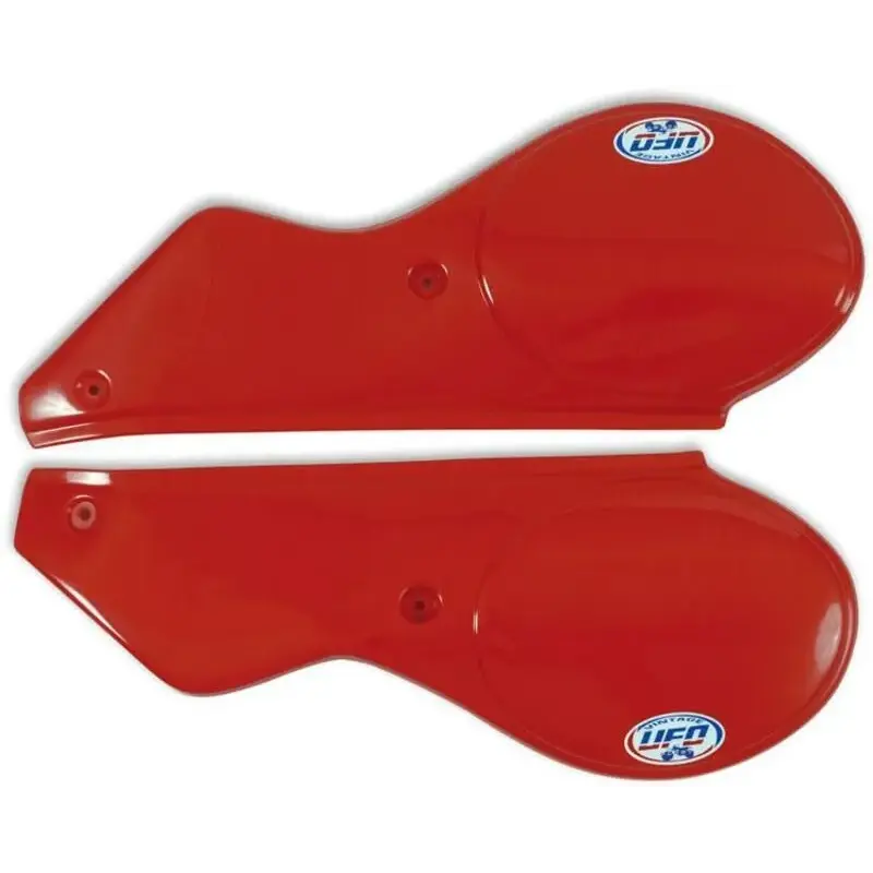 Plaques latérales UFO rouge Maico