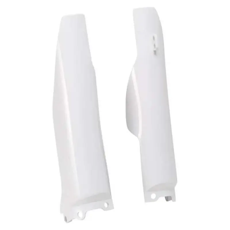 Protections de fourche RACETECH blanc Kawasaki/Suzuki