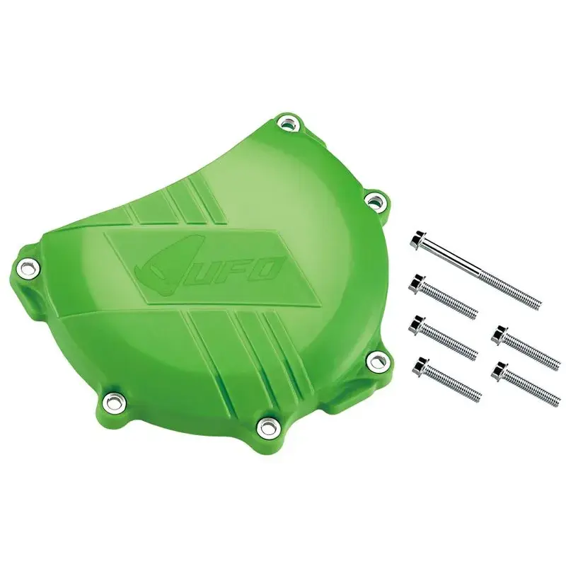 Protège carter embrayage UFO vert Kawasaki KX450F