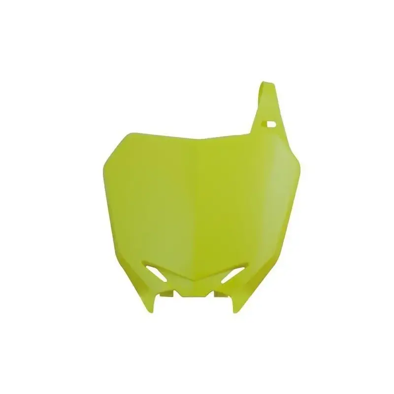 Plaque numéro frontale RACETECH jaune Suzuki RM-Z250/450