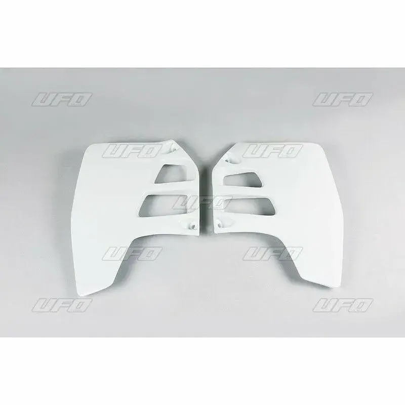 Ouïes de radiateur UFO blanc Suzuki RM125/250