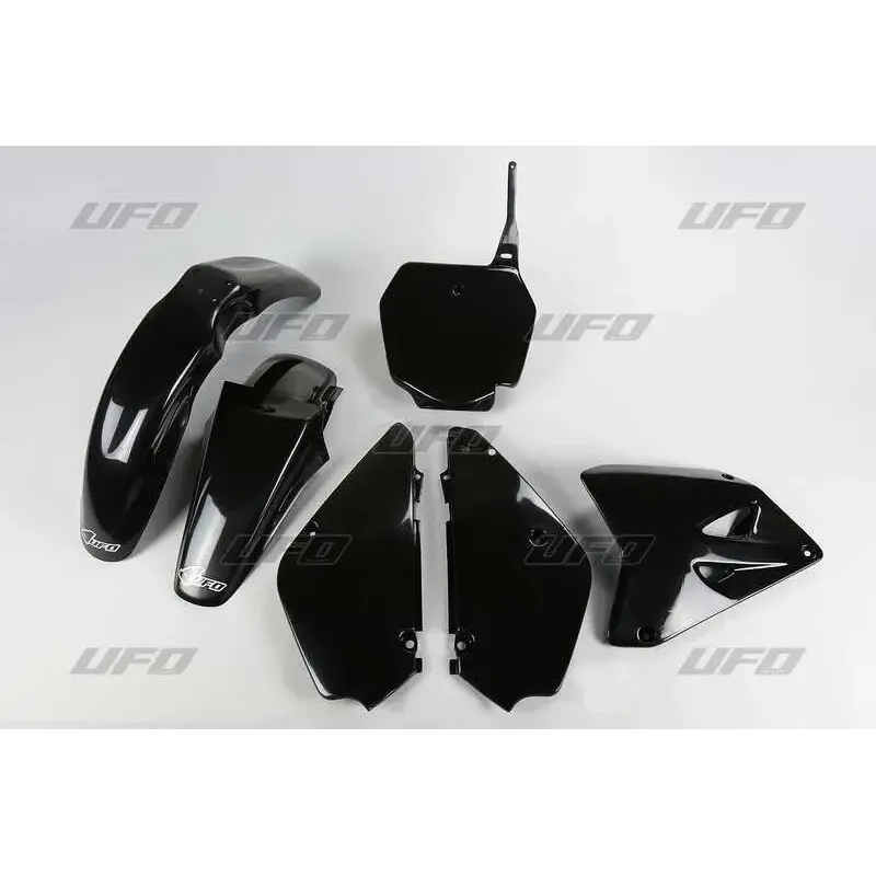 Kit plastique UFO noir Suzuki RM85