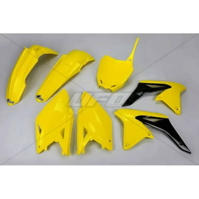 Kit plastique UFO origine (2017) jaune/noir Suzuki RM-Z250