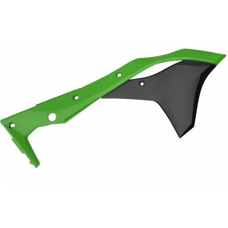 Ouïes de radiateur POLISPORT couleur origine 17 vert/noir Kawasaki KX250F