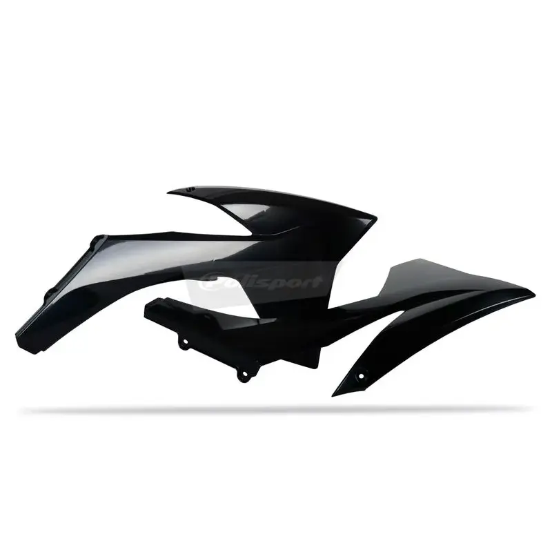 Ouïes de radiateur Polisport noir KTM